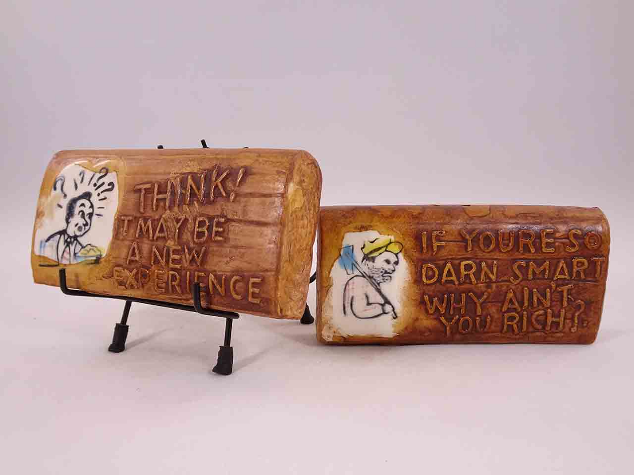 48868 Sayings series salt and pepper shakers