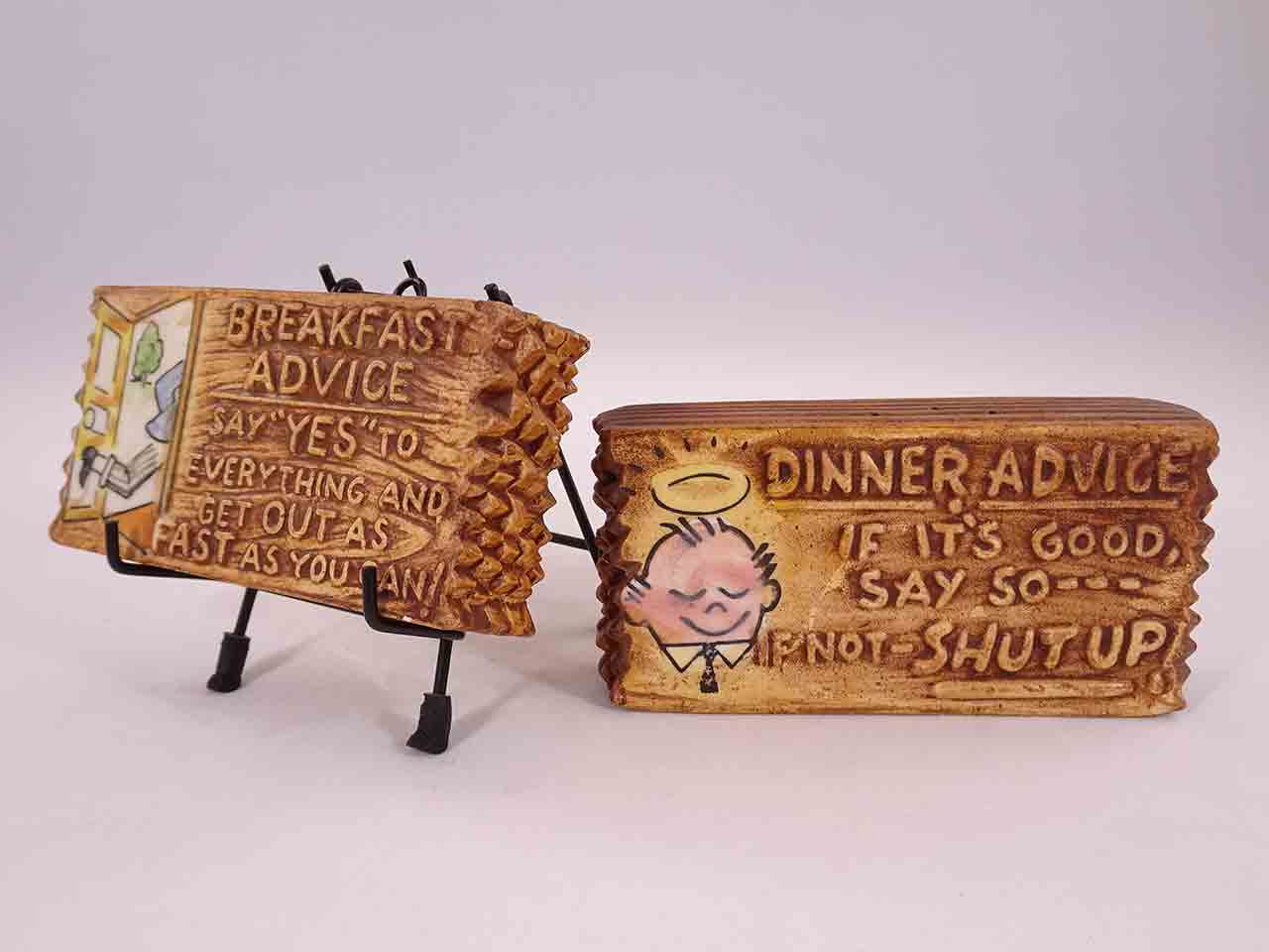 48870 Sayings series salt and pepper shakers