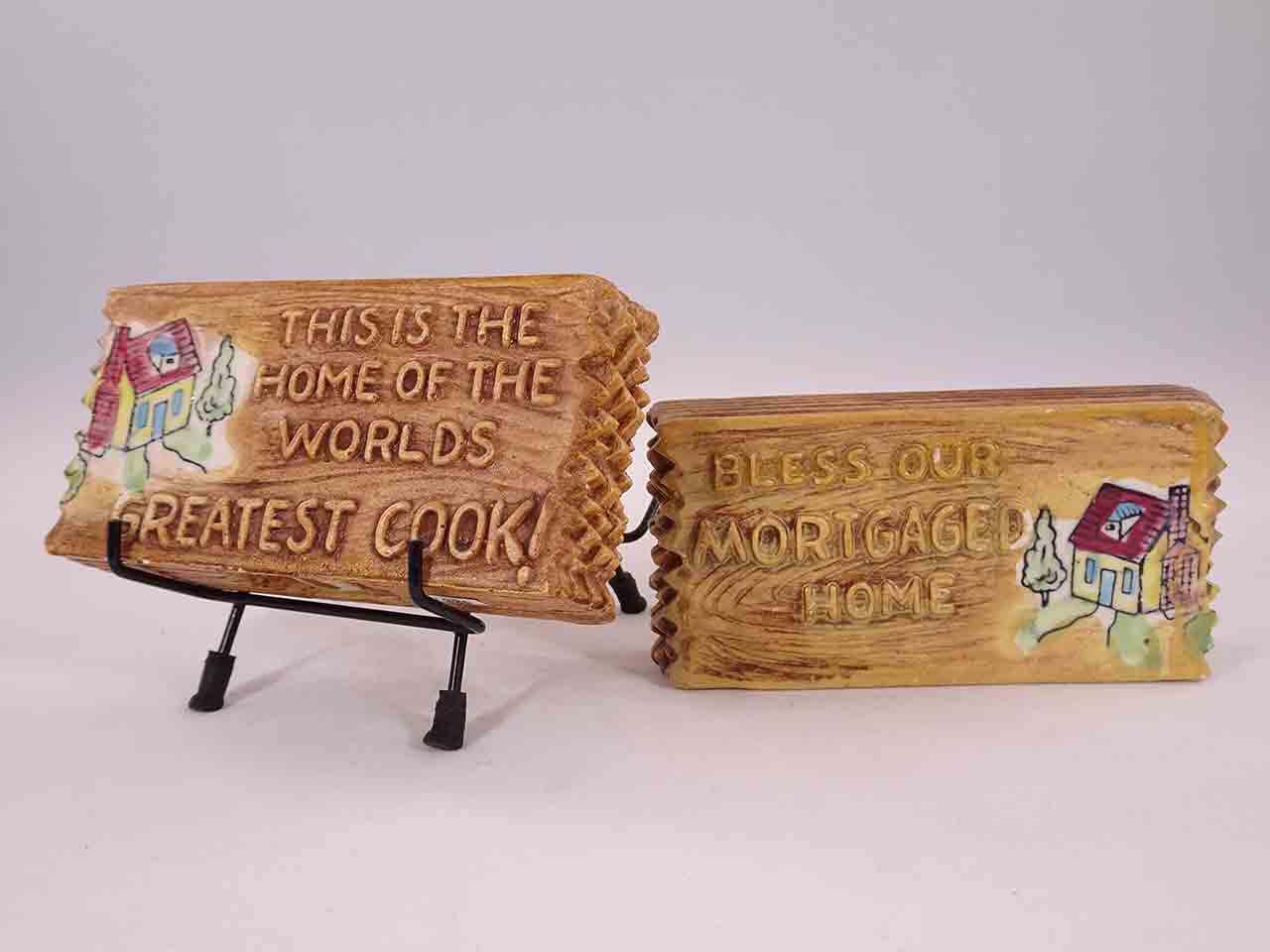 48876 Sayings series salt and pepper shakers