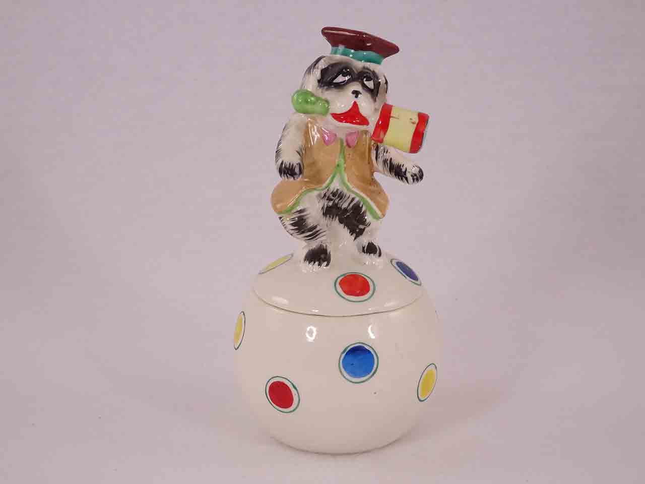 49075 Circus Animals Balancing on Circus Balls salt and pepper shakers - dogs