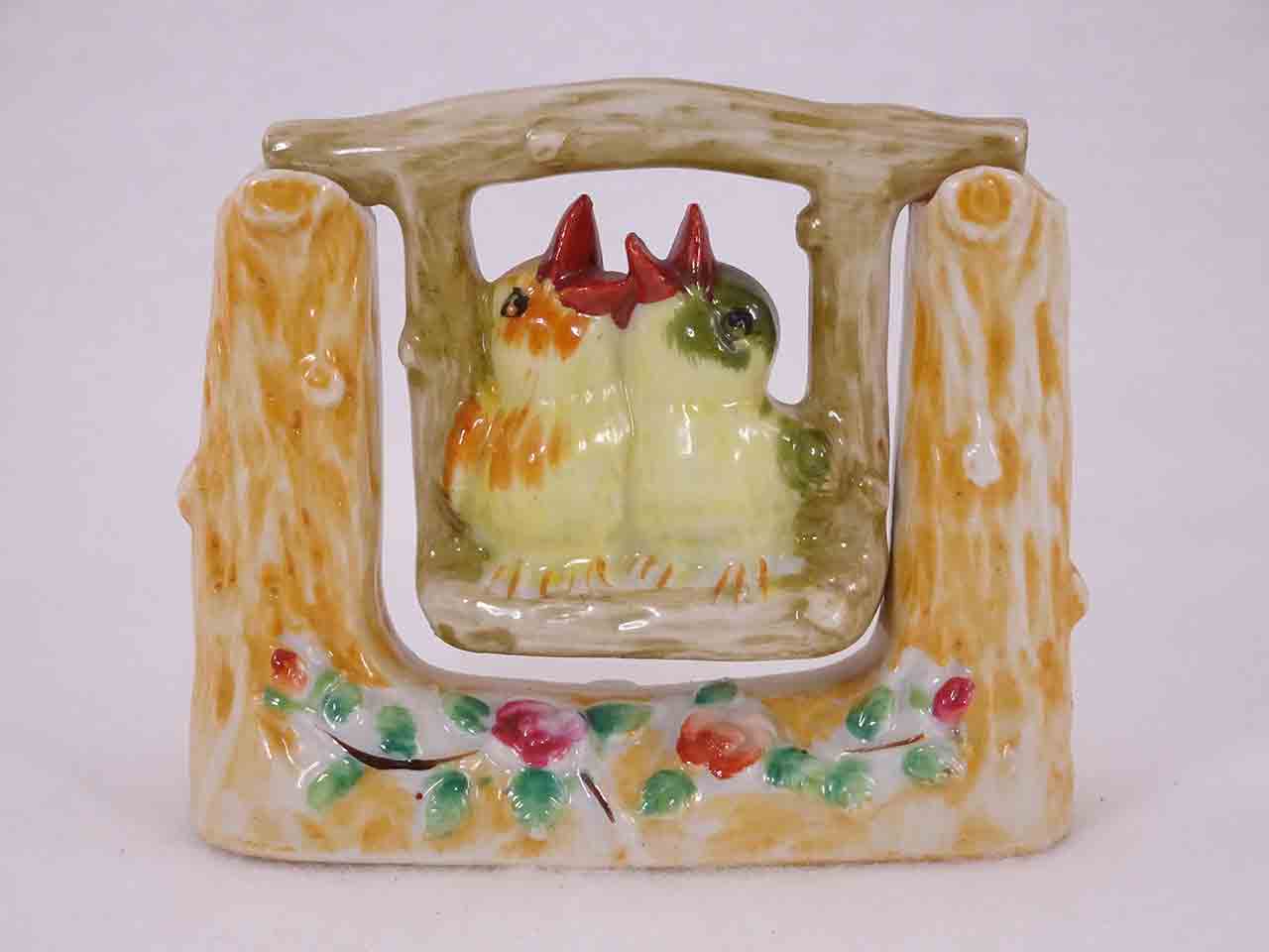 49281 Animals on swings salt and pepper shaker series - birds