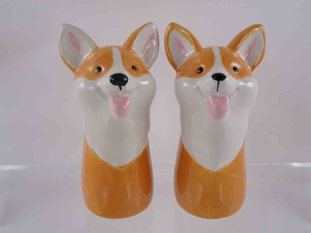 53517 Kennel Collection dog series salt and pepper shakers - Corgi